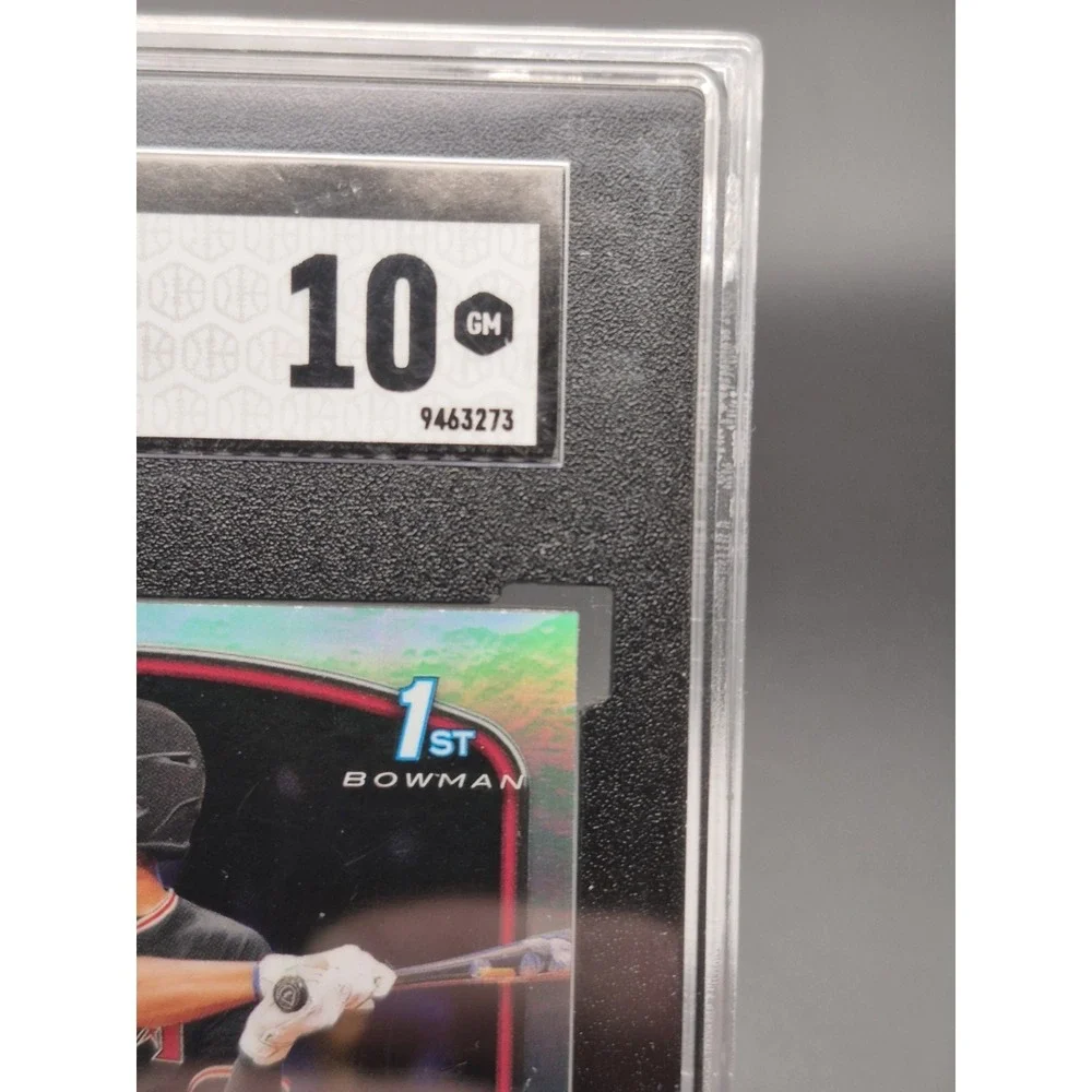 2023 Bowman Chrome Druw Jones #BCP25 Prospect Lunar Glow Refractor Graded SGC 10